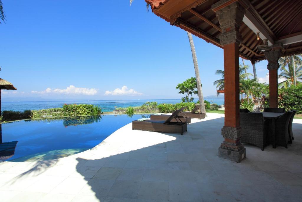 Villa Rama Candidasa Buitenkant foto